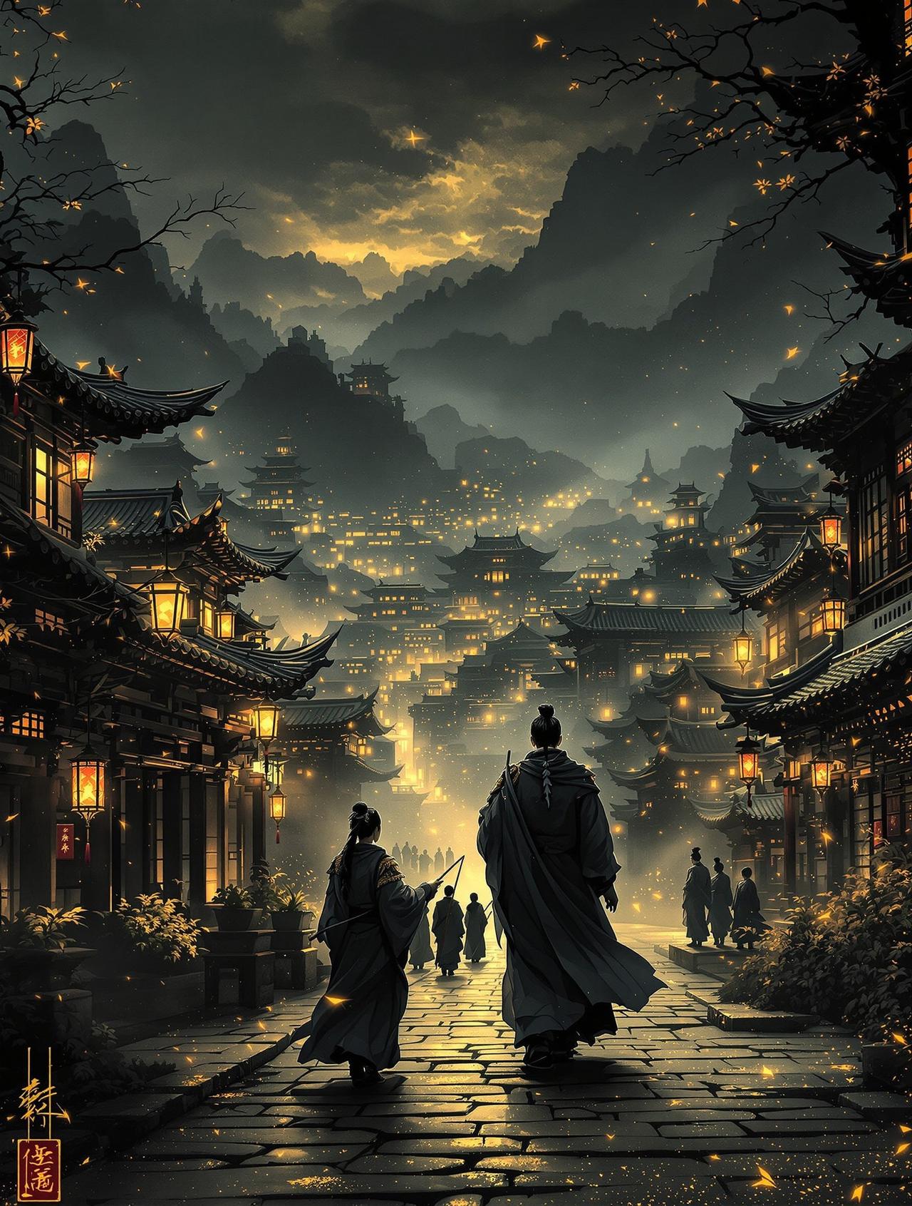 三三影视作品《长安三万里》海报